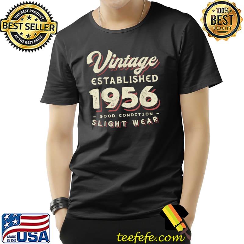 Vintage established 1956 65th Birthday Party Retro Men T-Shirt Unisex Vintage established 1956 65th Birthday Party Retro Men T-Shirt Unisex
