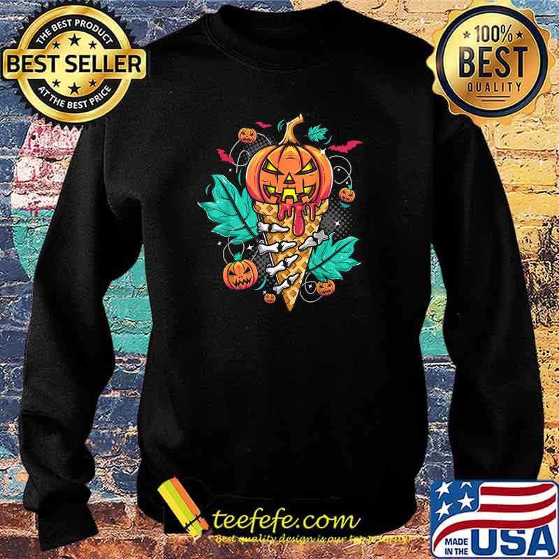 Vintage Halloween pumpkin ice cream T-Shirt T-Shirt Sweater Vintage Halloween pumpkin ice cream T-Shirt T-Shirt Sweater