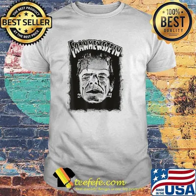 Vintage Horror Movie Monster Halloween Frankenstein Monster T-Shirt