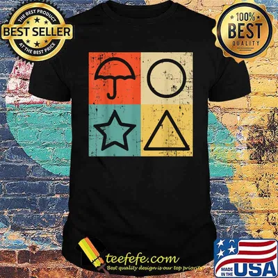Vintage OJM Ojingeo Geim Squid Game T-Shirt