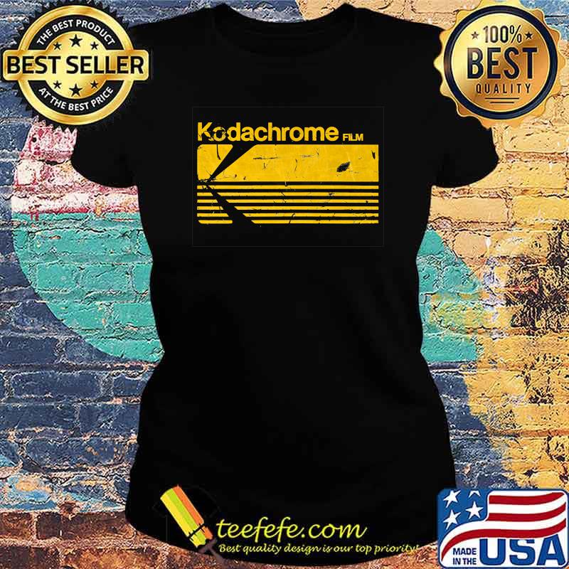 Vintage Photography Kodak Kodachrome - Yellow Essential T-Shirt Ladies tee Vintage Photography Kodak Kodachrome - Yellow Essential T-Shirt Ladies tee