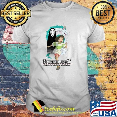 Vintage Spirited Art Aways Anime Characters Outfits Japanese T-Shirt