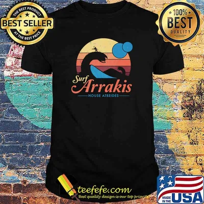 Visit Arrakis - Vintage Distressed Surf - Dune - Sci Fi Essential T-Shirt