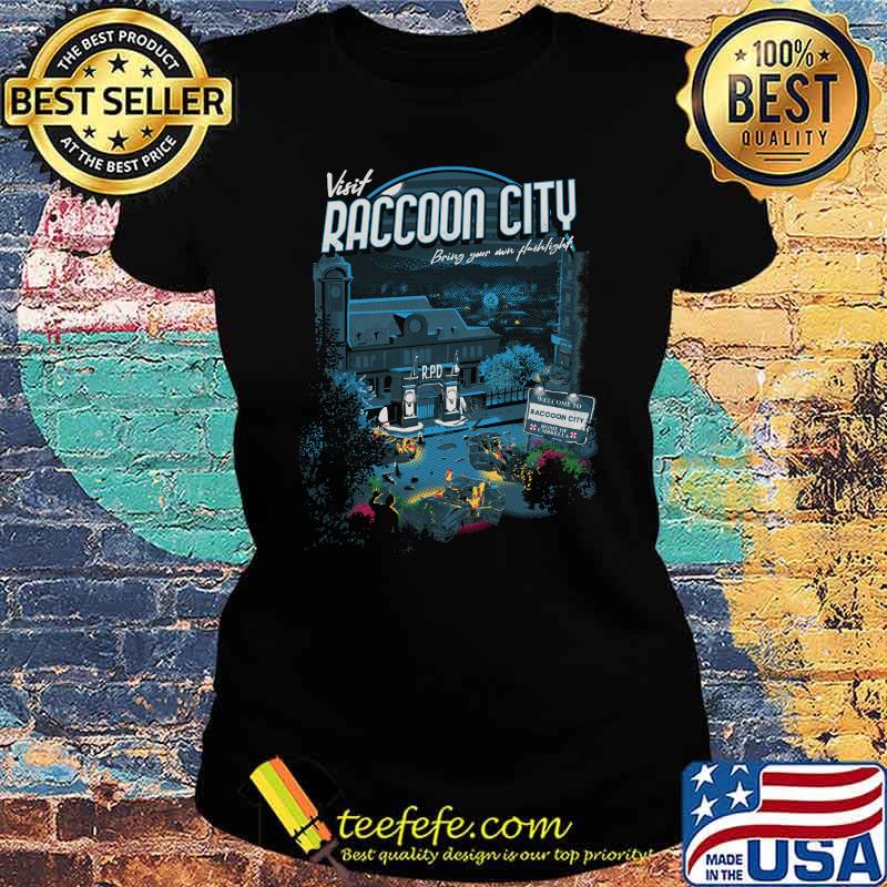 Visit Raccoon City Essential T-Shirt Ladies tee Visit Raccoon City Essential T-Shirt Ladies tee