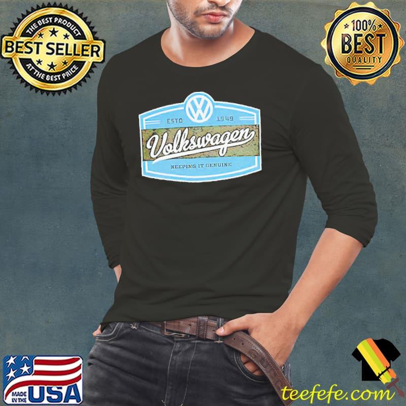 Volkswagen keeping it genuine estd 1949 s Long Sleeve Tee Volkswagen keeping it genuine estd 1949 s Long Sleeve Tee