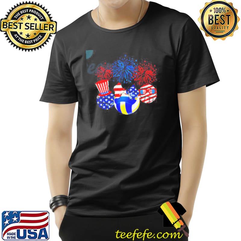 Volleyball American Flag Shirt Unisex Volleyball American Flag Shirt Unisex