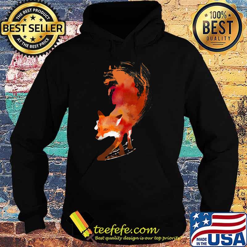 Vulpes Vulpes Fitted T-Shirt Hoodie Vulpes Vulpes Fitted T-Shirt Hoodie