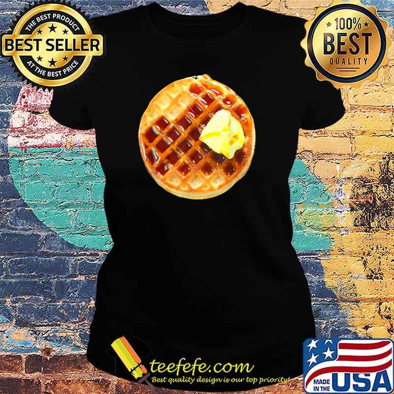 Waffle Cosume Easy Last Minute Halloween Breakfast Dessert T-Shirt Ladies tee Waffle Cosume Easy Last Minute Halloween Breakfast Dessert T-Shirt Ladies tee
