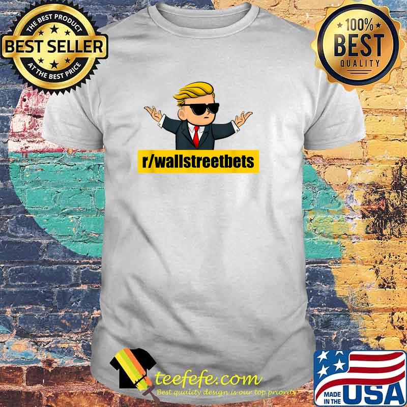 Wallstreetbets Stonks Trump T-Shirt