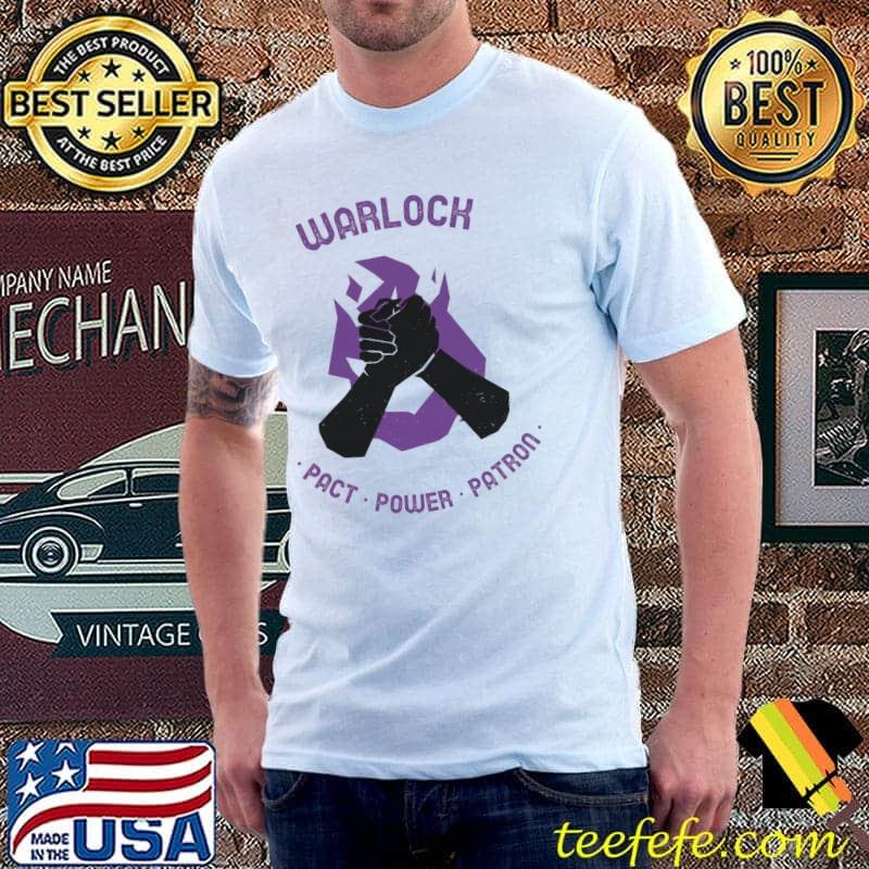 Warlock pact power patron shirt