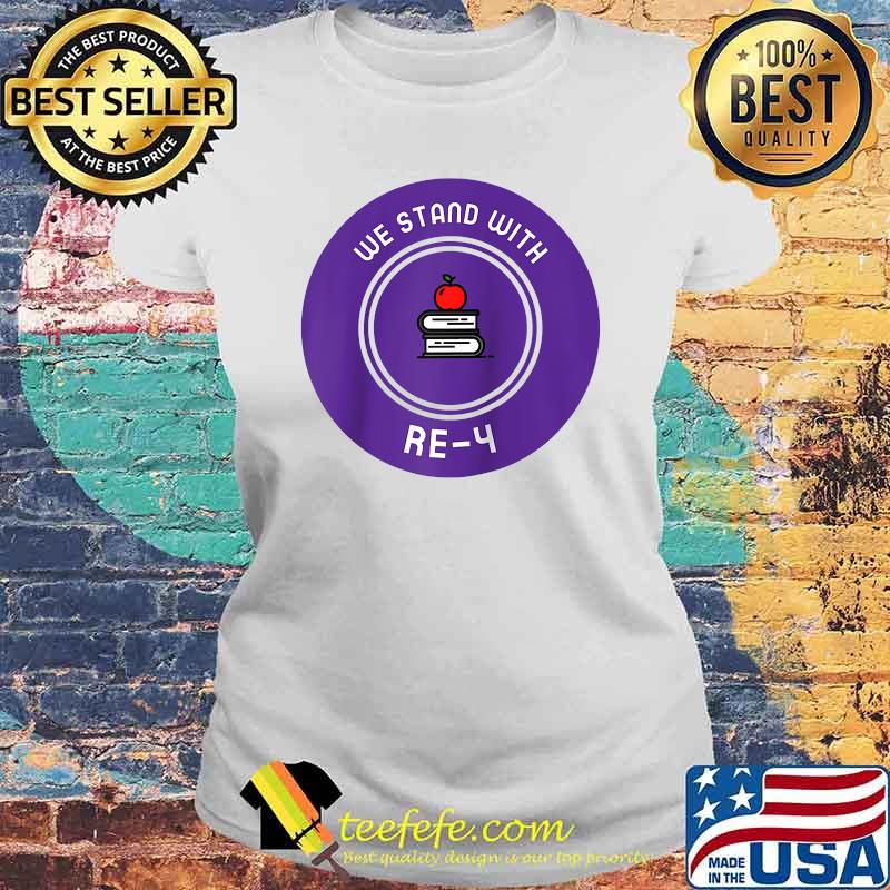 We Stand With RE-4 Front Design Raglan Baseball T-s Laides tee We Stand With RE-4 Front Design Raglan Baseball T-s Laides tee