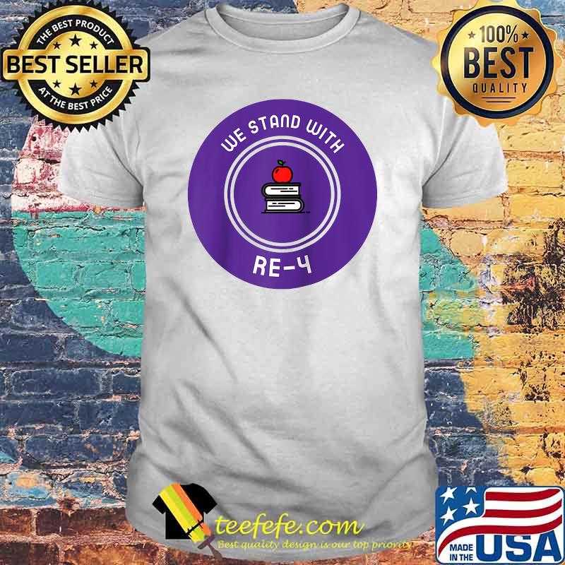 We Stand With RE-4 Front Design Raglan Baseball T-shirt We Stand With RE-4 Front Design Raglan Baseball T-shirt