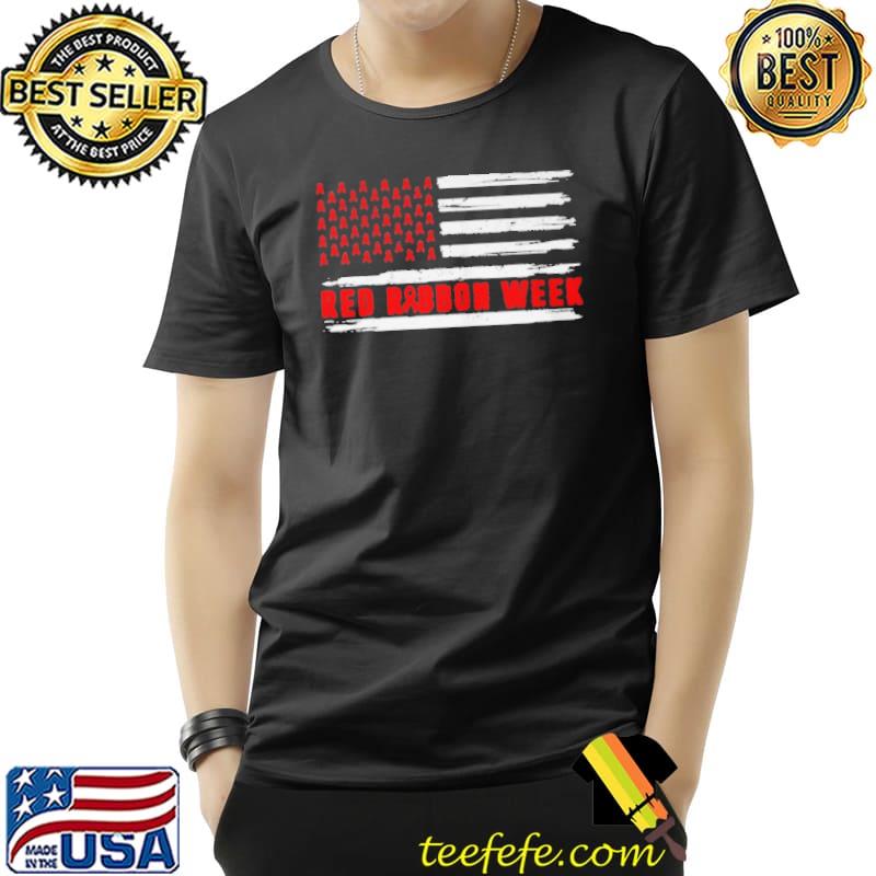 WE WEAR RED FOR RED RIBBON WEEK AWARENESS SHIRT Unisex WE WEAR RED FOR RED RIBBON WEEK AWARENESS SHIRT Unisex