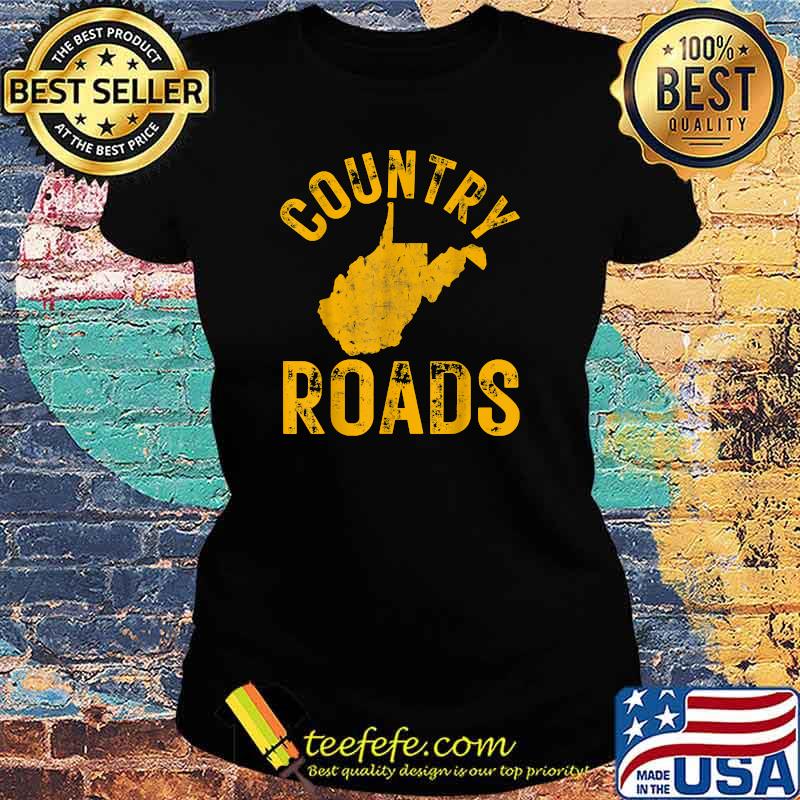 West Virginia Country Roads WV Map 304 Home Vintage T-Shirt Ladies tee West Virginia Country Roads WV Map 304 Home Vintage T-Shirt Ladies tee