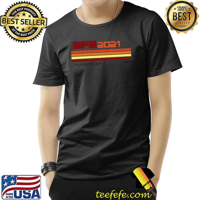 WFW 2021 California USA L Vinatge T-Shirt Unisex WFW 2021 California USA L Vinatge T-Shirt Unisex