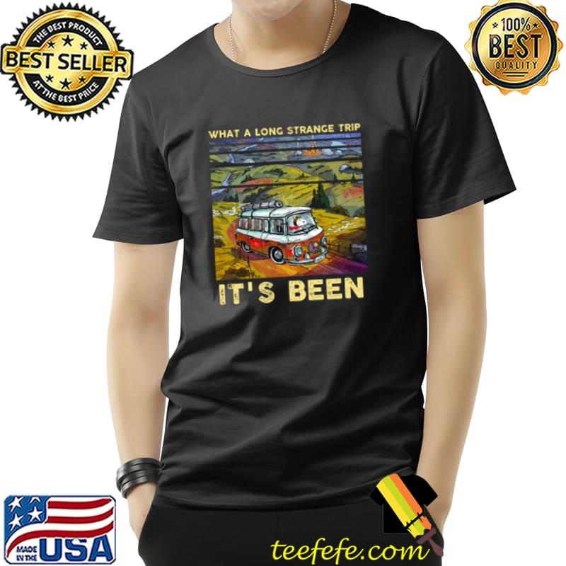 What A Long Strange Trip It's Been Snoopy Vintage s Unisex What A Long Strange Trip It's Been Snoopy Vintage s Unisex