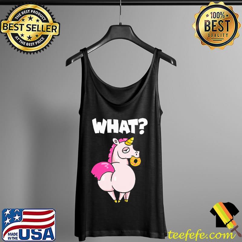 What Unicorn Donut Shirt Tank Top What Unicorn Donut Shirt Tank Top