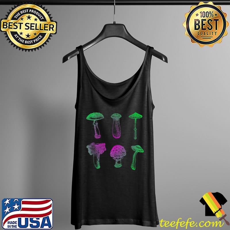 Wild Mushroom Hunting Different Fungi Foraging Mycology Food T-s Tank Top Wild Mushroom Hunting Different Fungi Foraging Mycology Food T-s Tank Top