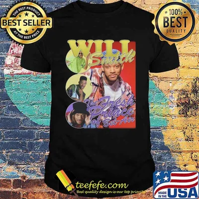 Will Smith The Fresh Prince Of Bel Air Vintage Shirt