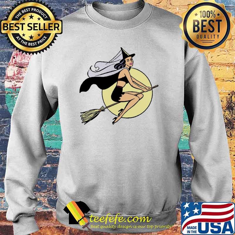 Witch Classic Halloween Broom Shirt Sweater Witch Classic Halloween Broom Shirt Sweater