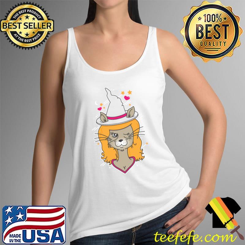 Witch T-ShirtWitches Cat T-Shirt_by Jumpy_ Tank Top Witch T-ShirtWitches Cat T-Shirt_by Jumpy_ Tank Top