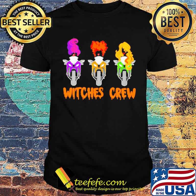 Witches Crew Ride Superbike Halloween Shirt