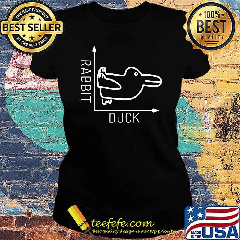 Wittgenstein Rabbit Duck Illusion Classic T-Shirt Ladies tee Wittgenstein Rabbit Duck Illusion Classic T-Shirt Ladies tee