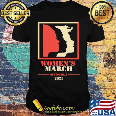 Women's March October 2021 Reproductive Rights Retro T-Shirt