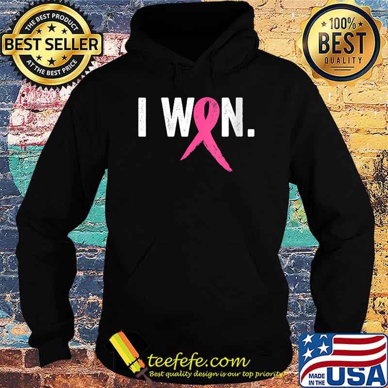 Womens Breast Cancer Survivor, I Won Breast Cancer Awareness T-Shirt Hoodie Womens Breast Cancer Survivor, I Won Breast Cancer Awareness T-Shirt Hoodie