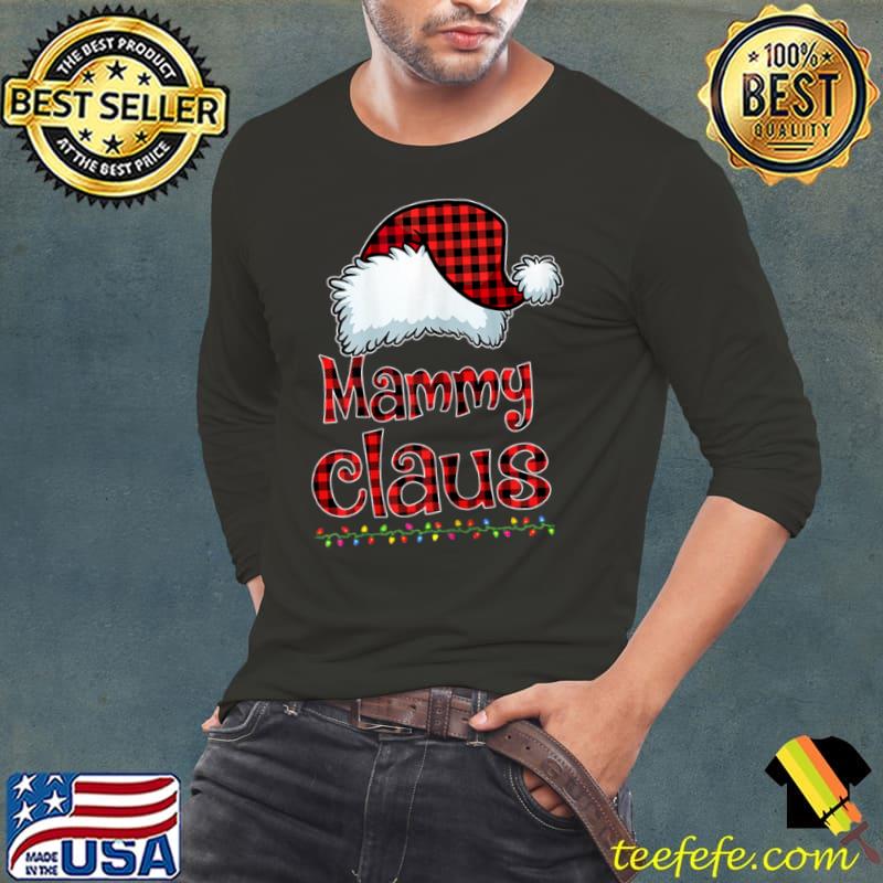 Womens Mammy Claus Shirt, Family Matching Mammy Claus Pajama T Shirt Womens Mammy Claus Shirt, Family Matching Mammy Claus Pajama T Shirt