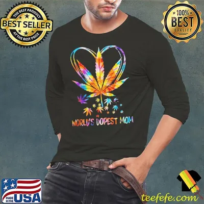WORLD’S DOPEST MOM WEED LEAF 420 MOTHER’S DAY SHIRT