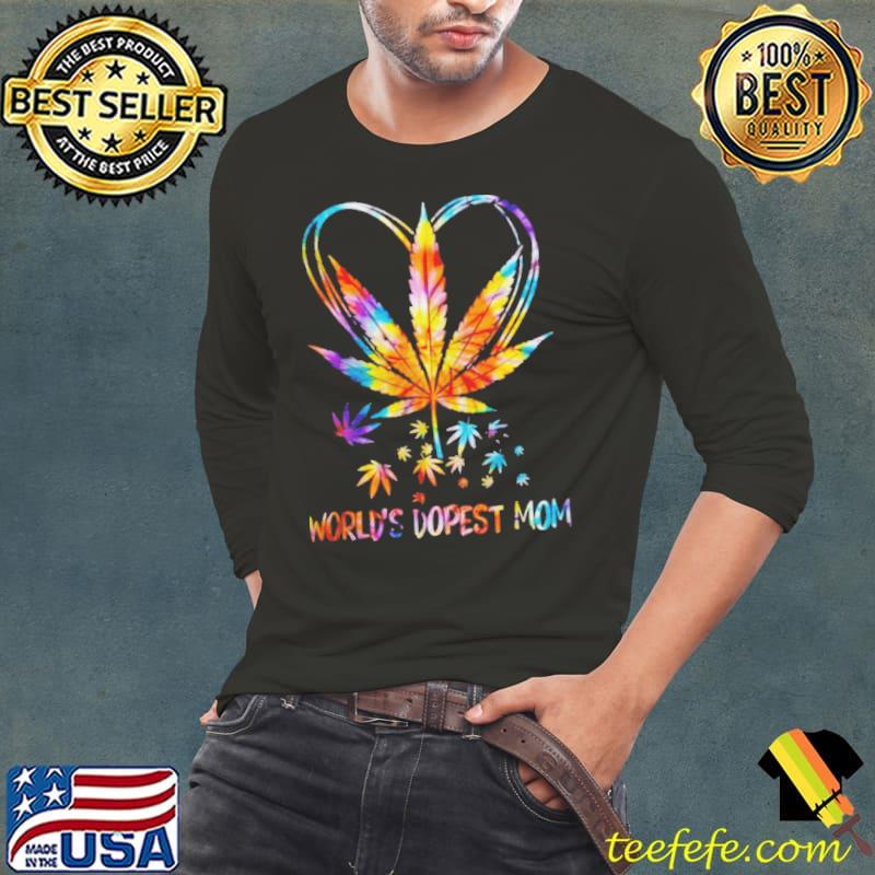 WORLD’S DOPEST MOM WEED LEAF 420 MOTHER’S DAY SHIRT