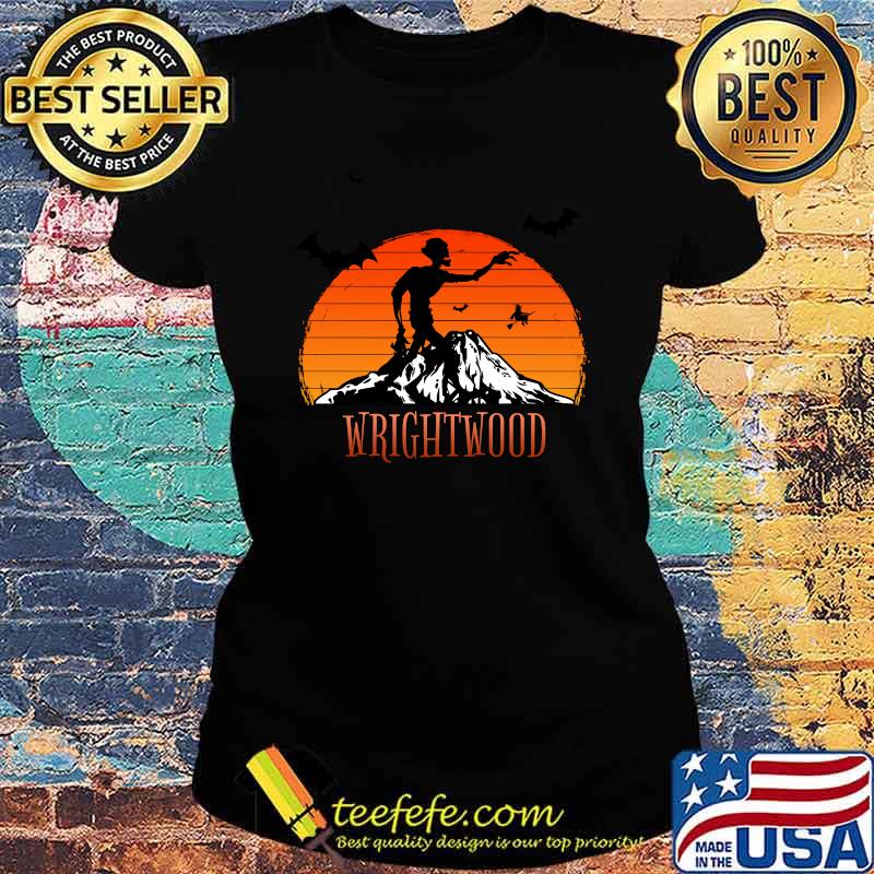 Wrightwood Halloween Zombie Haunt And Hike T-s Ladies tee Wrightwood Halloween Zombie Haunt And Hike T-s Ladies tee
