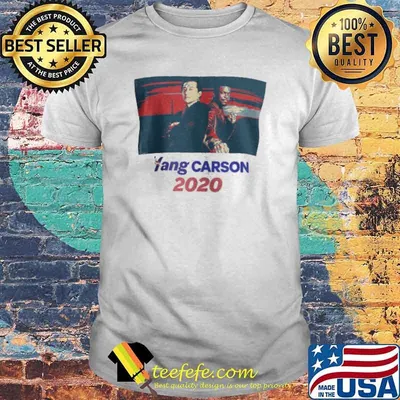 Yang carson 2020 retro shirt