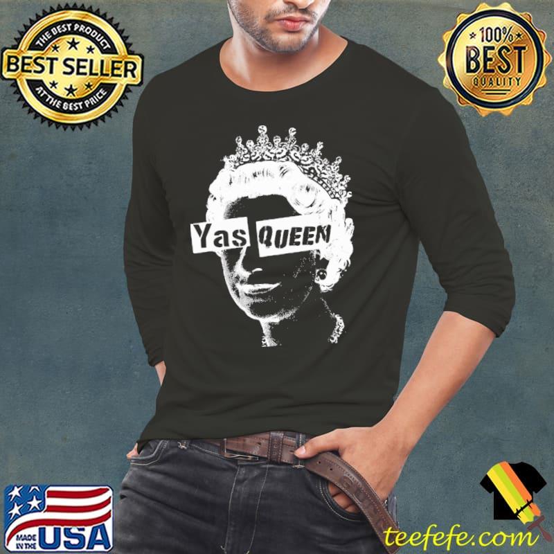 Yas Queen Elizabeth Of England London LGBT Shirt