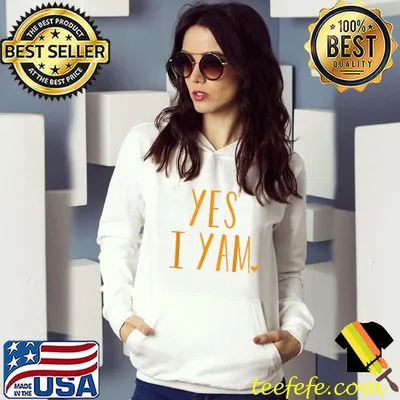 Yes I Yam Funny Thanksgiving Matching Couple T-Shirt