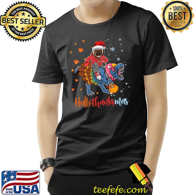 Yorkie Hallothanksmas Halloween Costume Funny Dog T-s Unisex Yorkie Hallothanksmas Halloween Costume Funny Dog T-s Unisex