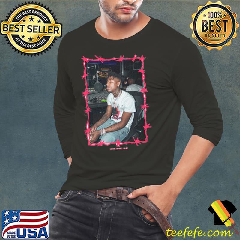 Young Boy Never Broke Again Studio Shirt Long Sleeve Tee Young Boy Never Broke Again Studio Shirt Long Sleeve Tee