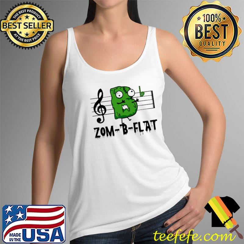Zom B Flat Zoombie Music Shirt Tank Top Zom B Flat Zoombie Music Shirt Tank Top