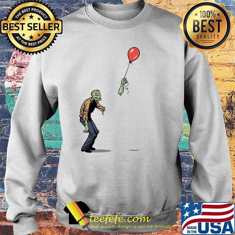 Zombie And Baloon Classic Shirt Sweater Zombie And Baloon Classic Shirt Sweater