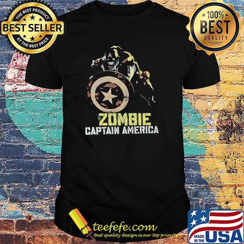 Zombie Captain America T-Shirt