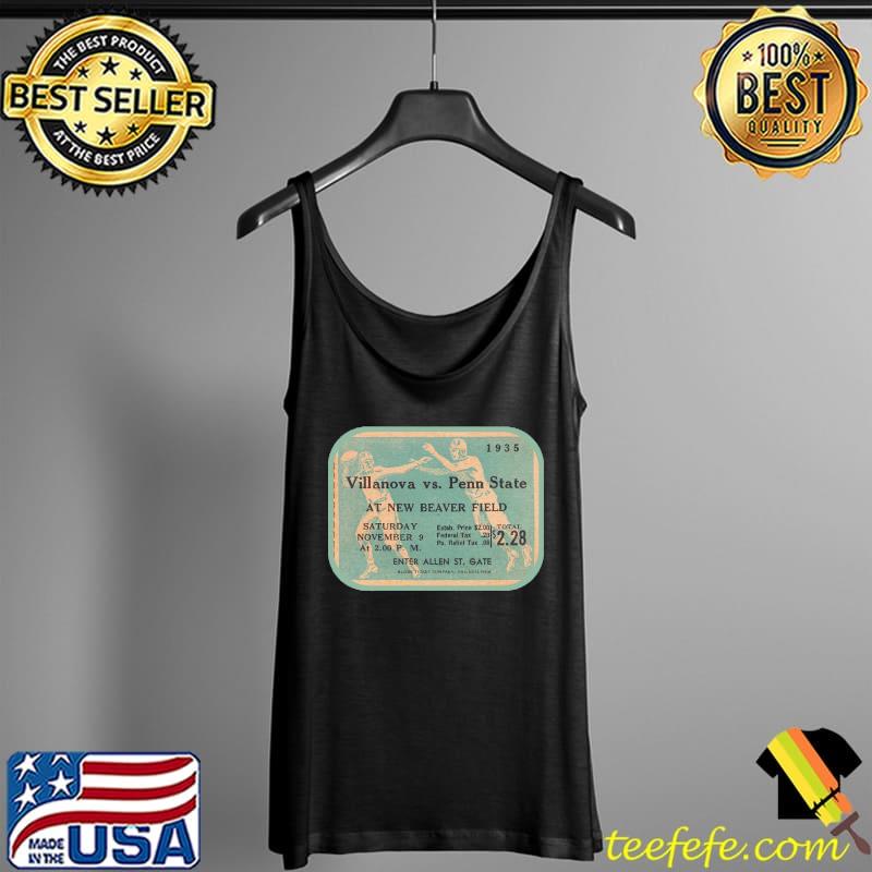 1935 villanova vs penn state at new beaver field s Tank Top 1935 villanova vs penn state at new beaver field s Tank Top
