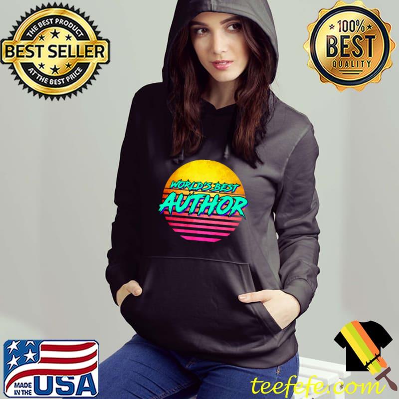 1980s Style Poet gift idea for Author Pullover Hoodie