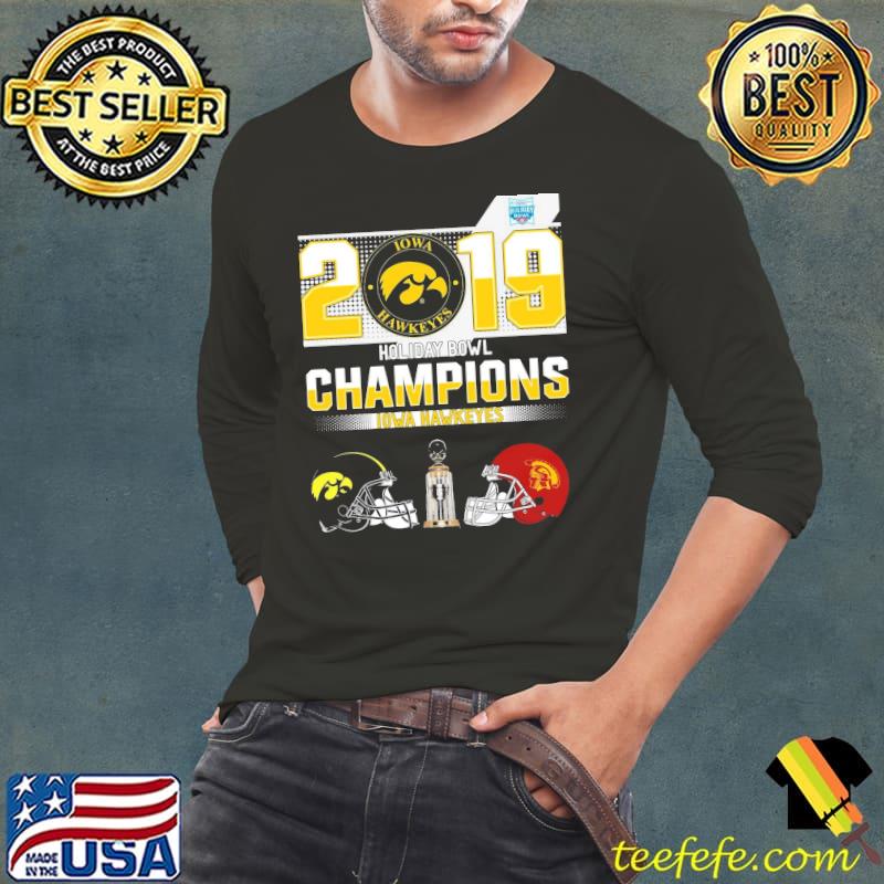 2019 Holiday Bowl Champions Iowa Hawkeyes Football Team Shirt