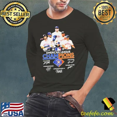 2021 American League Champions Houston Astros Kyle Tucker Jose Altuve Signatures Shirt