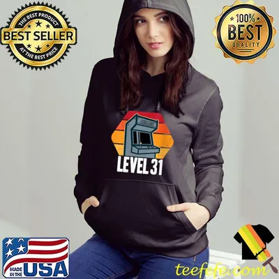 31st Birthday 31 Years Old Video Game Level 31 Retro Gamer T-shirt