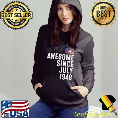 74 year old awesome since july 1948 74th birthday Premium T-Shirt