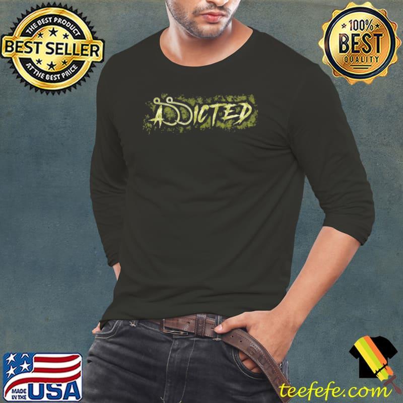 Addicted - Fishing Shirt Long Sleeve Tee Addicted - Fishing Shirt Long Sleeve Tee