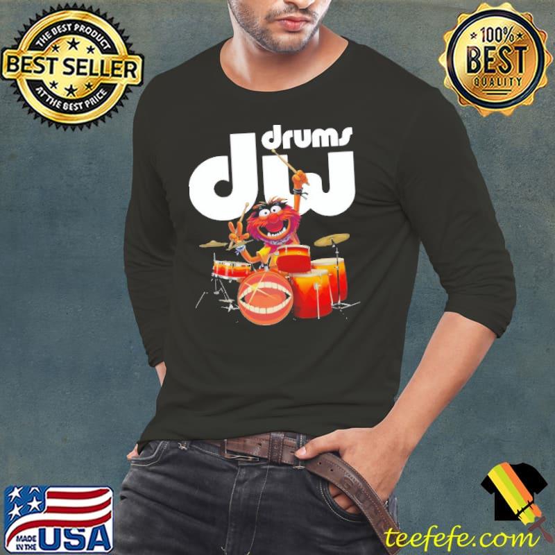 Animal Drums DW I Love Drums Mouth Shirt