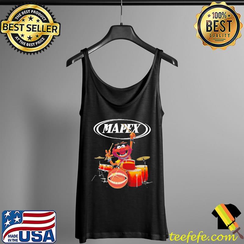 Animal Mapex I Love Drums Mouth Shirt Tank Top Animal Mapex I Love Drums Mouth Shirt Tank Top
